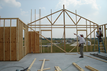 Clubhouse construction